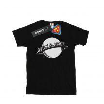 DC Comics Heren Superman Daily Planet T-Shirt (Zwart)