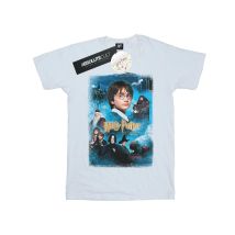 Harry Potter Katoenen T-shirt Wijzensteen voor meisjes (Wit)