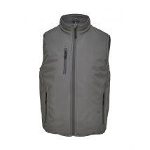 SOLS Unisex Volwassen Falcon Gevoerde Bodywarmer (Koolstof)