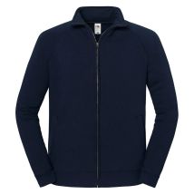 Fruit of the Loom Unisex Adult Iconic Premium Sweat Jacket (Deep Navy)