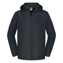 Russell Heren Essentiële All-Weather Shell Jas (Zwart)
