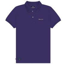 Aquascutum Active Katoenen Poloshirt Met Sneldrogende Eigenschappen (dry-fit) In Paars