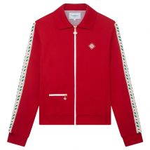 Casablanca Laurel Tricot Rode Trainingsjas