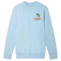 Casablanca Geborduurde Coachella Valley Blauwe Sweatshirts