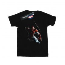 Marvel Heren Spider-Man Schilderij T-Shirt (Zwart)