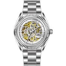 Invicta Objet D Art 69751 Heren Horloge - Automatisch Uurwerk - Roestvrij Staal met zilveren Wijzerplaat - 43mm