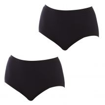 Pakket van 2 Dames hoge taille bamboe onderbroeken Q908