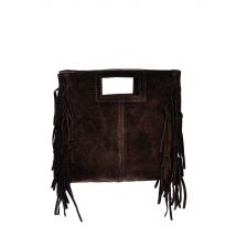 Anna Luchini Bordeauxrood Rundleer Tas