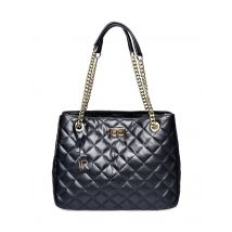 Isabella Rhea Zwart Rundleer Tas
