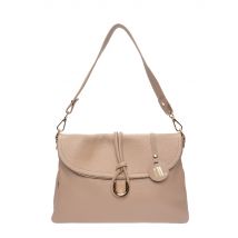 Anna Luchini Beige Rundleer Tas