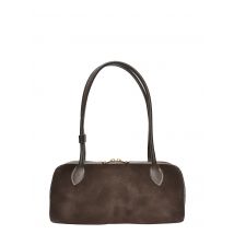 Anna Luchini Bordeauxrood Rundleer Tas