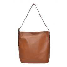 Luisa Vannini Brown Rundleer Tas