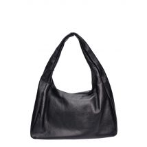 Roberta M Zwart Rundleer Tas