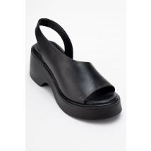 ROY Leren Wedge Sandaal (Dames)