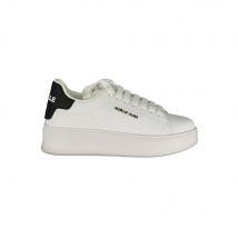 Gaelle Paris Bianco Poliuretano Dames Sneaker
