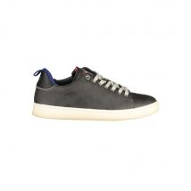 Noorwegen 1963 Zwarte Polyurethaan Heren Sneakers