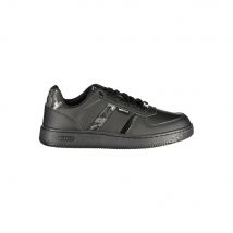 Gas Zwarte Polyurethaan Dames Sneakers