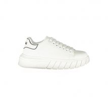 Gaelle Paris Witte Polyurethaan Dames Sneaker