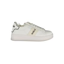Gaelle Paris Witte Polyurethaan Herensneaker
