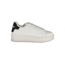 Gaelle Paris Bianco Poliuretano Dames Sneaker