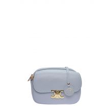 Luisa Vannini Turquoise Rundleer Tas