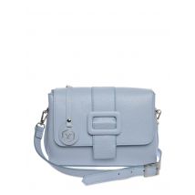 Luisa Vannini Turquoise Rundleer Tas
