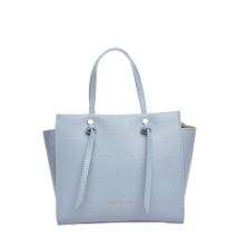 Anna Luchini Turquoise Rundleer Tas