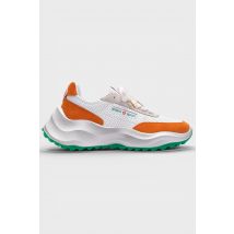 Casablanca Atlantis Sneakers Met Oranje Details En Witte Schoenen