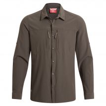 Craghoppers Heren Nosilife Shirt Met Lange Mouwen (Bosgroen)