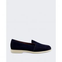Santoni Dames malibu loafer blue