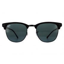 Ray-Ban Zonnebril Clubmaster Metal RB3716 186/R5 Mat Zwart Grijs