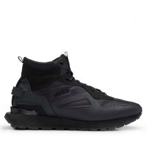 Hugo Cubite Hi-Top Trainers voor heren in zwart