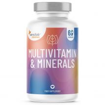 Essentials Multivitamine und Mineralien. 90 Kapseln. Alle Multivitamin-Vorteile in einer Kapsel (13 Vitamine + Zink, Selen, Magnesium)| Sensilab
