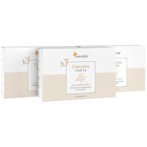 Avenobo Curcuma Forte 3er Pack (90 Kapseln) - Kurkuma Kapseln mit flüssigen Mizellen-Curcumin NovaSOL®, Ingwer-Extrakt und Vitamin D3 | Sensilab