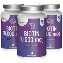 Essentials Biotin 10.000 mcg, 90 Kapseln