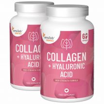 Essentials Collagen + Hyaluronsäure - hochdosiert, 60 Kapseln (2x)