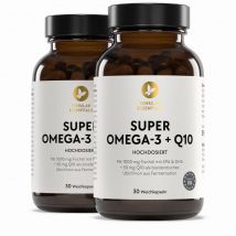 SUPER OMEGA-3 + Q10 (2 Packungen)