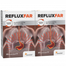 RefluxFAR – Sofortige Linderung bei Säurereflux, Sodbrennen und GERD-Symptomen (2 Packungen)