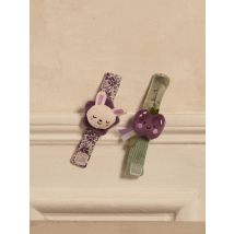 2 Hochets Rose A Animation 3d - TU - Fille - Sergent Major