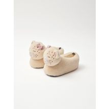 Chaussons Beige Tête De Léopard Fille - 32/33 - Sergent Major