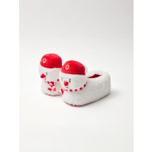 Chaussons Blanc Tête De Bonhomme De Neige Garçon - 30/31 - Sergent Major