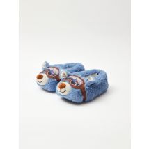 Chaussons Bleu Tête D'ours Garçon - 34/35 - Sergent Major