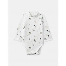 Body Blanc Imprimé Sapin Et Animaux À Col Bébé Garçon - 3 mois - Sergent Major