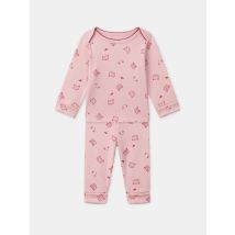 Pyjama Rose Chiné - 3 mois - Sergent Major