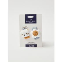 2 Hochets Chat Ou Fleur - Taille Unique - Sergent Major