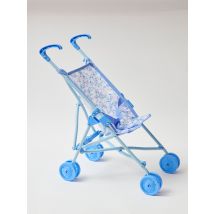 Poussette Poupée Bleu Imprimé Fleuri - Taille Unique - Sergent Major