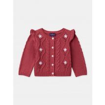 Rosa Cardigan Mit Blumenstickerei Baby Mädchen - 6 Monate - Sergent Major