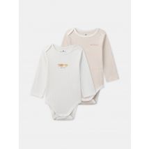 Set Aus 2 Gestreiften Oder Einfarbigen Bodies Für Jungen - 18 Monate - Sergent Major