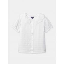 Ecru-bluse Mit Peter-pan-kragen Für Mädchen - 11 Jahre - Sergent Major