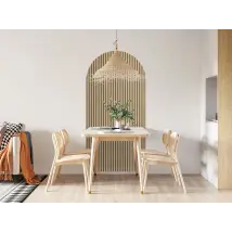 Vinilo Arco - listones decorativos de imitación de madera